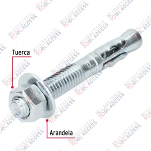 Alternative view of Bolsa con 6 taquetes arpón 3/8" x 3", FIERO