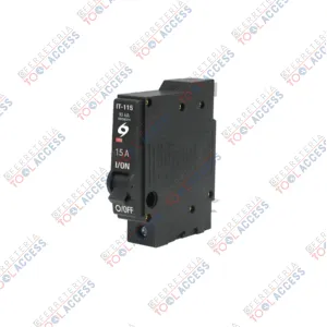 Interruptor de 1 polo 15A, enchufable, VOLTECK