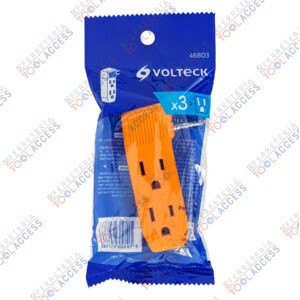 Multicontacto triple aterrizado, tipo "F" reforzado, VOLTECK