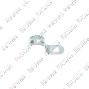 Bolsa c/10 abrazaderas tipo uña 1/2" p/tubo pared delgada, Volteck