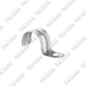 Alternative view of Bolsa c/10 abrazaderas tipo uña 1" p/tubo pared delgada, Volteck