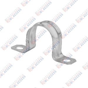 Alternative view of Bolsa c/10 abrazaderas tipo omega 1" p/tubo pared delgada, Volteck