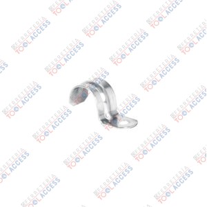 Bolsa c/10 abrazaderas tipo uña 3/8" p/tubo pared delgada, Volteck