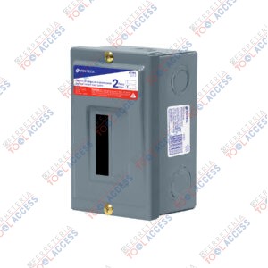 Centro de carga de sobreponer, 2 polos, VOLTECK