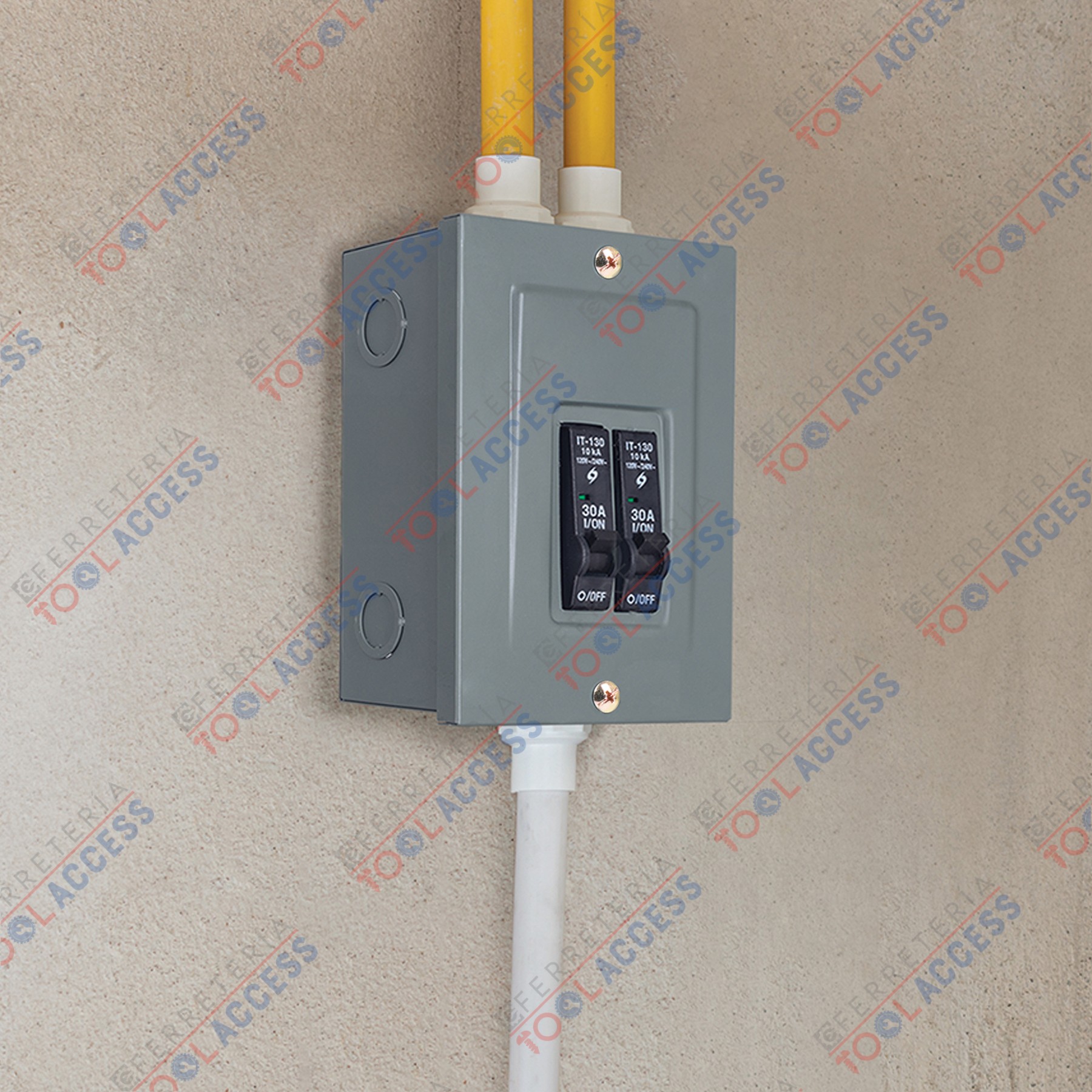 Centro de carga de sobreponer, 2 polos, VOLTECK - Imagen 4