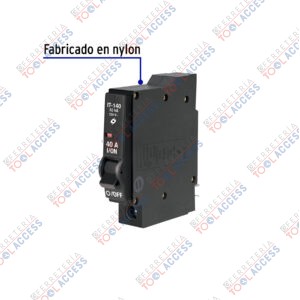 Alternative view of Interruptor de 1 polo 40A, enchufable, VOLTECK