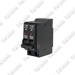 Alternative view of Interruptor de 2 polos 50A, enchufable, VOLTECK