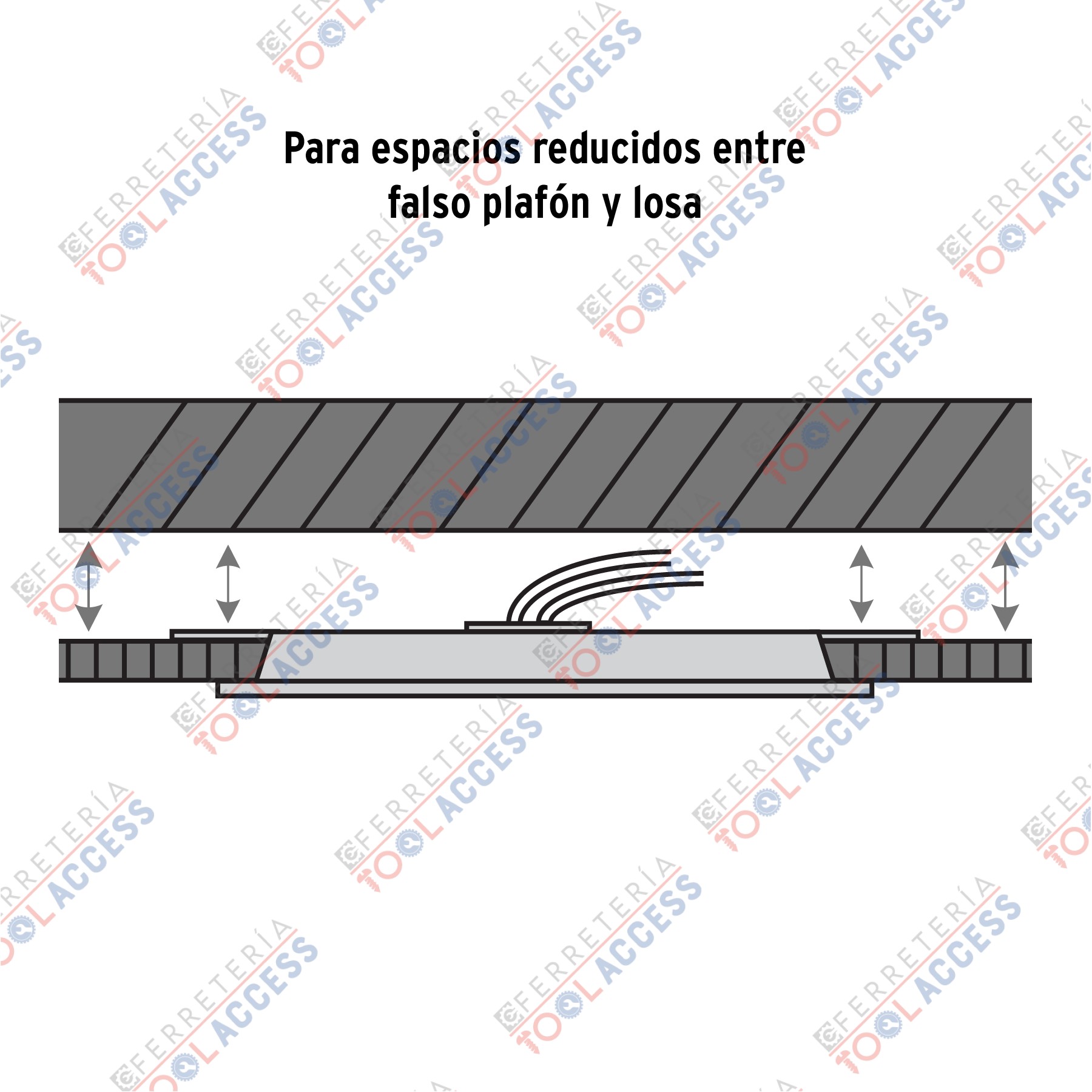 Luminario LED plafón 15W 6500K, ajustable, redondo, VOLTECK - Imagen 4