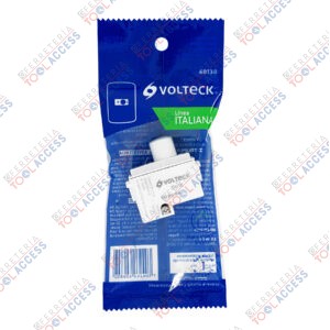 Dimmer giratorio, línea Italiana, color blanco, VOLTECK