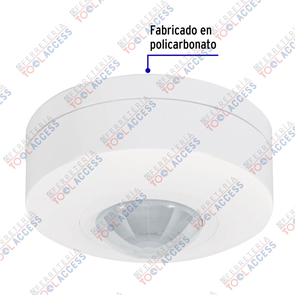 Sensor de movimiento para techo, alcance 6 m, VOLTECK - Imagen 2