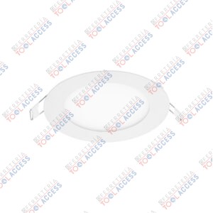 Luminario LED plafón 6W 6500K ultradelgado redondo, VOLTECK