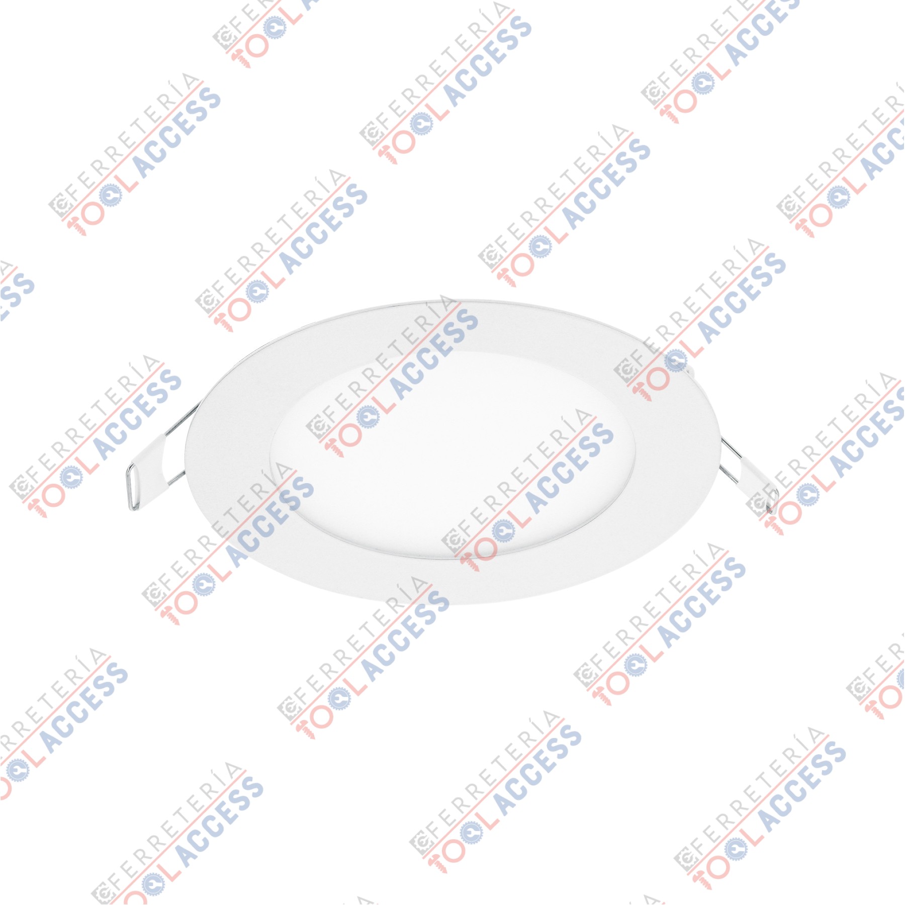 Luminario LED plafón 6W 6500K ultradelgado redondo, VOLTECK