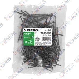 100 pijas 8 x 3" cabeza plana phillips multiusos, Fiero