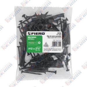 100 pijas 12 x 2-1/2"cabeza plana phillips multiusos, Fiero