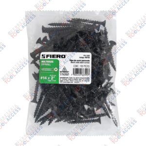 100 pijas 14 x 2"cabeza plana phillips multiusos, Fiero