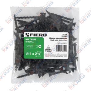 100 pijas 14 x 2-1/2"cabeza plana phillips multiusos, Fiero