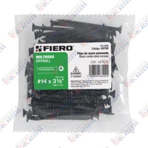 100 pijas 14x 3-1/2"cabeza plana phillips multiusos,  Fiero