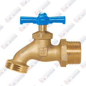 Llave p/manguera, de latón, 180g, 3/4", granel, FOSET