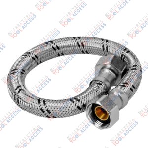 Manguera para boiler, acero inox, 3/4"x3/4", 40 cm, FOSET