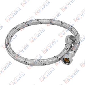 Manguera para boiler, acero inox. 1/2"H x 3/4"H, 40 cm, Foset