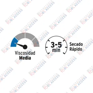 Alternative view of Cemento p/CPVC, amarillo, toda presión, tubo 50ml, FOSET
