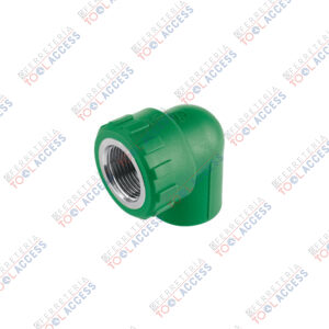 Codo 90° PPR, 3/4", rosca hembra con inserto metálico, FOSET
