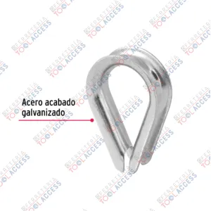 Alternative view of Bolsa con 5 guardacabos para cable de acero de 1/2", FIERO