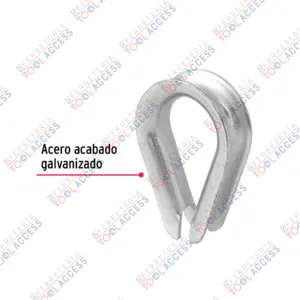 Alternative view of Bolsa con 5 guardacabos para cable de acero de 5/8", FIERO