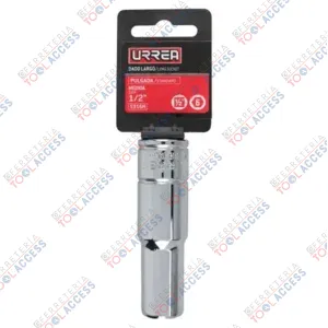 Dado largo cuadro de 1/2", 6 puntas, en pulgadas, 1/2", Urrea