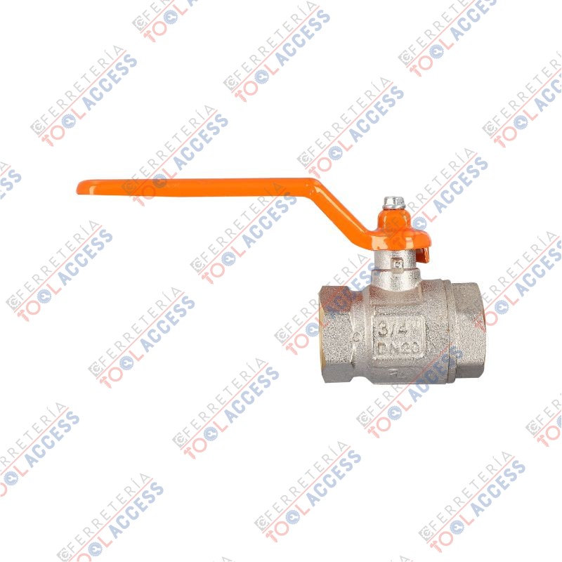 Válvula de esfera de latón, roscable, Urrea