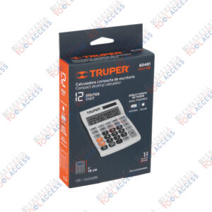 Calculadora de escritorio 15 cm, TRUPER