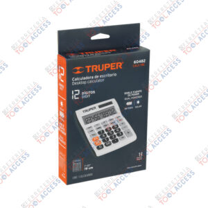 Calculadora de escritorio 19 cm, TRUPER