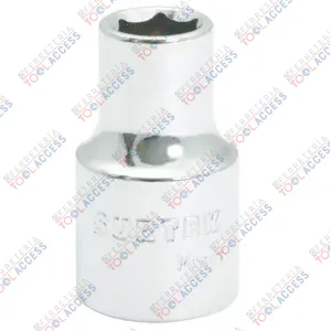 Dado cuadro de 1/2", 6 puntas, métrico, 11 mm, Surtek