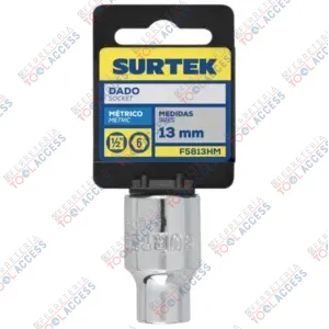 Alternative view of Dado cuadro de 1/2", 6 puntas, métrico, 13 mm, Surtek