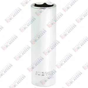 Dado largo cuadro de 1/2", 6 puntas, métrico, 17 mm, Surtek