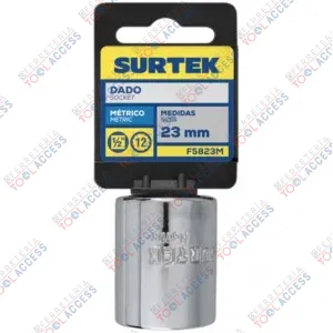 Alternative view of Dado cuadro de 1/2", 12 puntas, métrico, 23 mm, Surtek