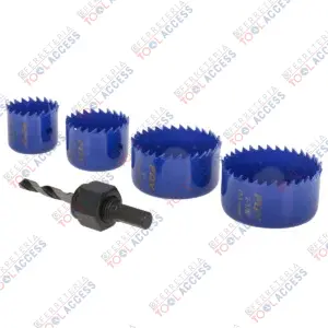 Juego de sierras cortacirculos, 5 piezas, Foy