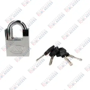 Alternative view of Candado antipalanca doble cerrojo 50 mm, llave de disco, Lock