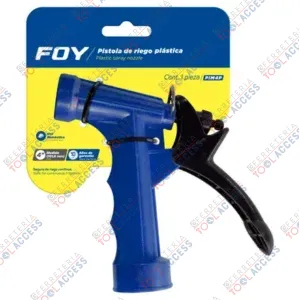 Pistola para riego plástica 3/4" GHT, 4", Foy