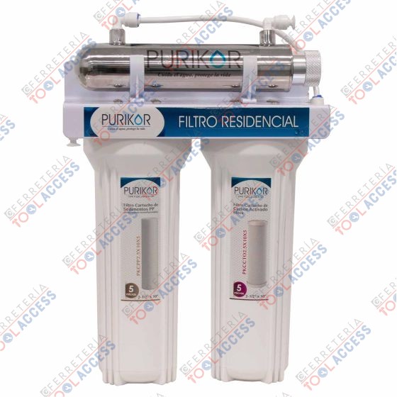 Sistema de filtración básica 3 Etapas
