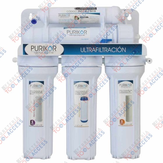 Sistema de ultrafiltración 5 Etapas